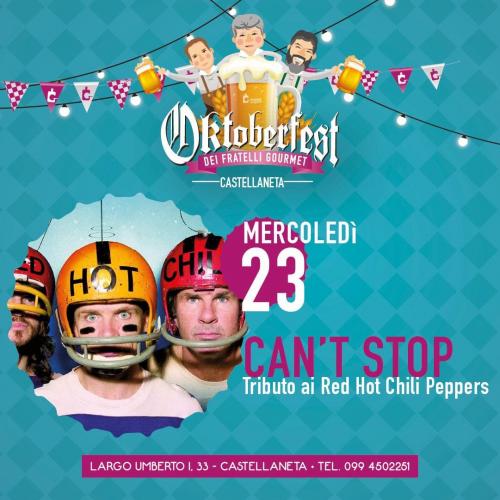 CAN'T STOP Chili Peppers - RHCP Tribute - Oktoberfest dei Fratelli Gourmet