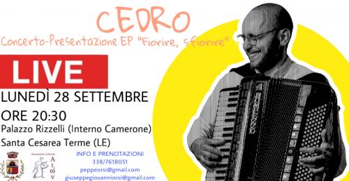 CEDRO Live / Concerto-Presentazione EP / Santa Cesarea Terme