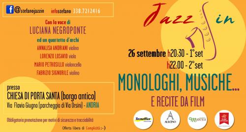 Monologhi, musiche , canzoni e recite da film