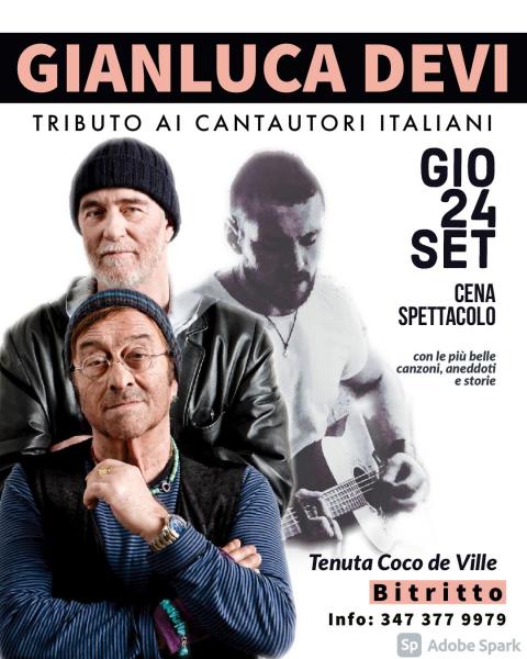 Gianluca Devi - Tributo ai Cantautori Italiani