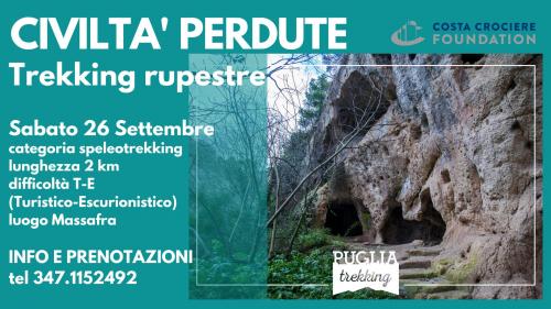 civiltà perdute -  trekking rupestre