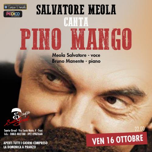 Salvatore Meola canta Pino Mango a Trani