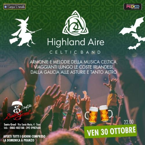 Highland Aire - Celtic Band - armonie e melodie della musica celtica a Trani