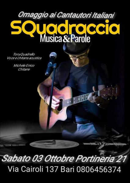 SQuadraccia Musica&Parole - Omaggio ai Cantautori Italiani