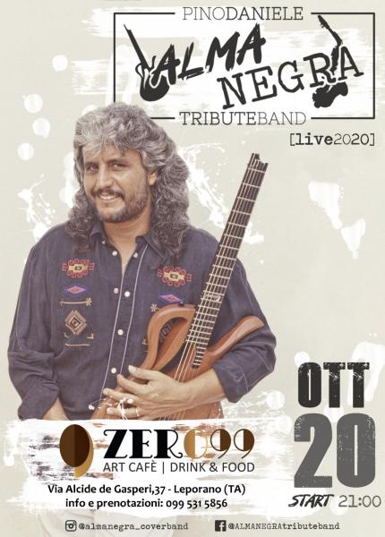 ALMANEGRA Pino Daniele Tribute Band allo Zeronovenove Art Cafè