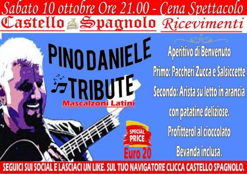PINO DANIELE Tribute Band Cena-Spettacolo