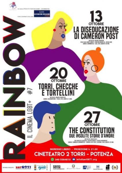 Parte la nuova edizione di "Rainbow, il Cinema LGBT+”