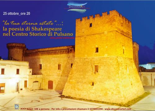 "La tua eterna estate...": la poesia di Shakespeare nel Centro Storico di Pulsano