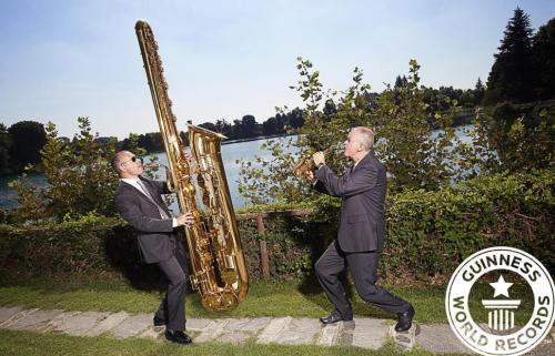 THE GIANT IS BACK! Il saxofono più grande del mondo torna a Roma