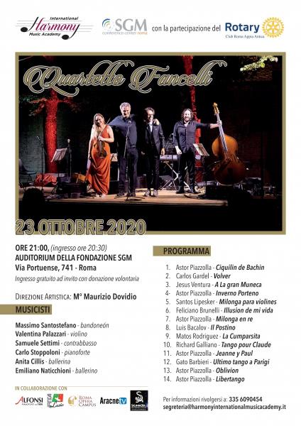 Concerto di inauguzione stagione 2020-2021