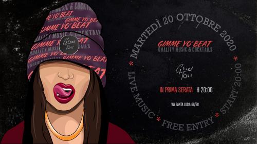 Quality Live music - food & drink con Gimme yo' Beat