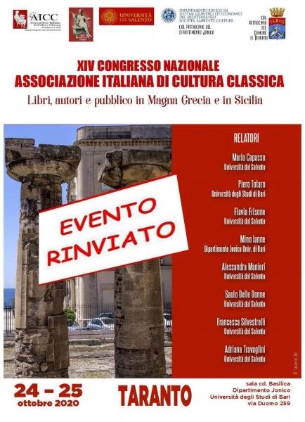 Sospeso a Taranto il XIV Congresso Nazionale A.I.C.C