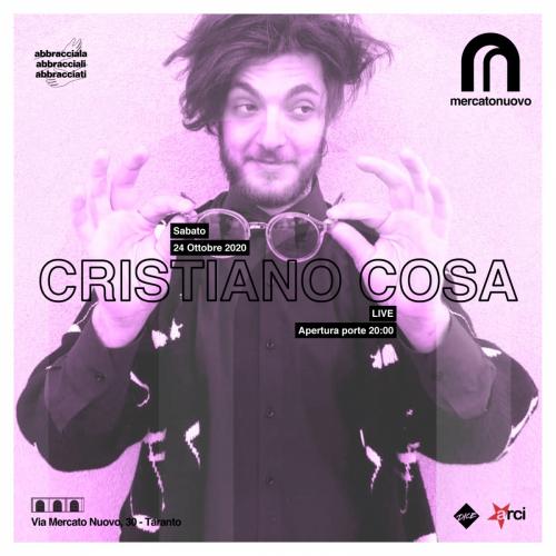Cristiano Cosa in concerto a Taranto