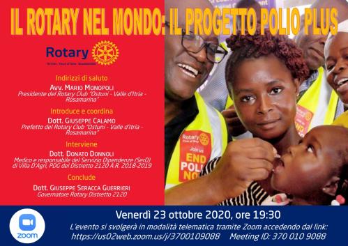 Il Rotary nel mondo: il Progetto Polio Plus