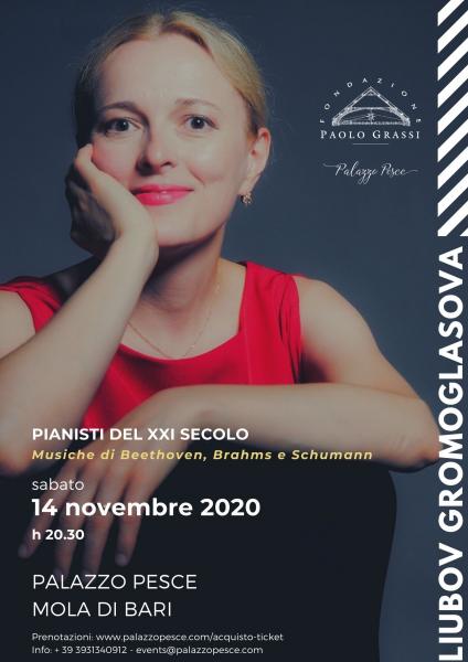 Liubov Gromoglasova Piano Recital [Pianisti del XXI secolo]