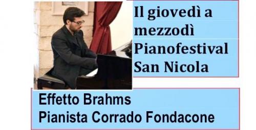 "Effetto Brahms" live a Bari