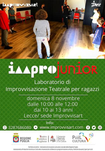 Improjunior - laboratorio di Improvvisazione Teatrale per ragazzi