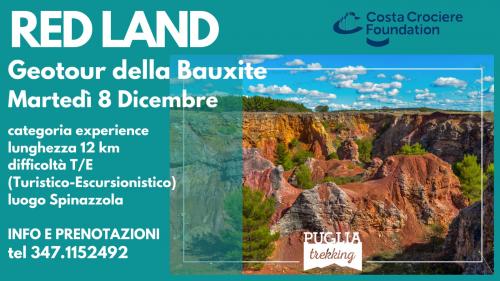RED LAND Geotour della Bauxite