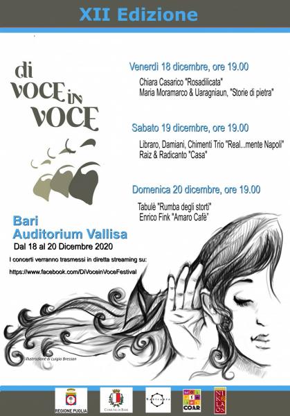 Di Voce in Voce Festival 2020 (XII Edizione)