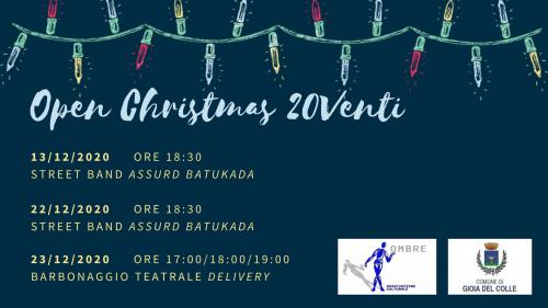 Eventi natalizi "Open Christmas 20Venti" - Street Band ASSURD BATUKADA