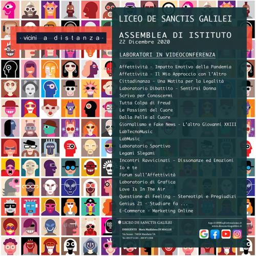 ASSEMBLEA DI ISTITUTO AL DE SANCTIS GALILEI