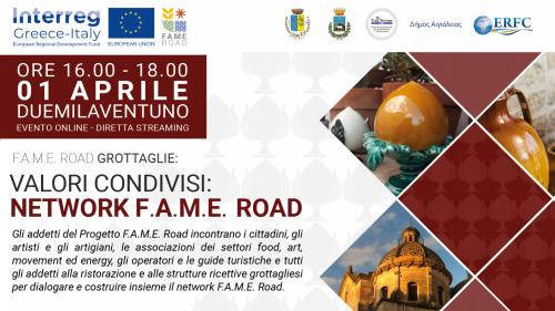 Nasce a Grottaglie il network FAME ROAD, dibattito on line