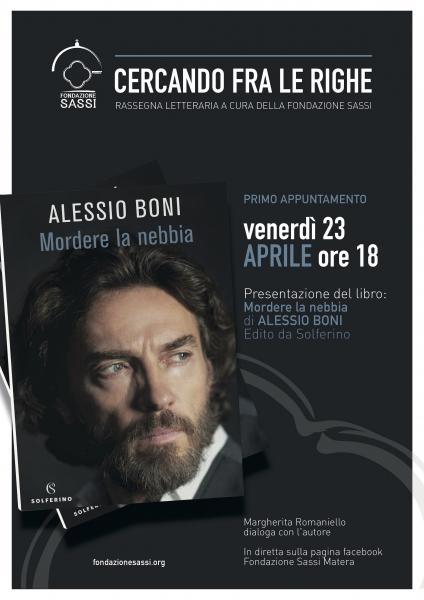 Mordere la nebbia apre la rassegna  "Cercando fra le righe"  video incontri letterari della Fondazione Sassi