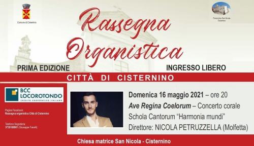 Rassegna organistica "Città di Cisternino" - Prima Edizione 2021