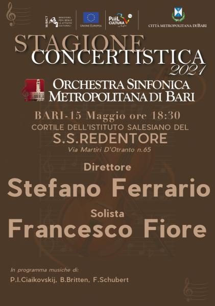 Nuovo concerto dal vivo dell'Orchestra sinfonica metropolitana