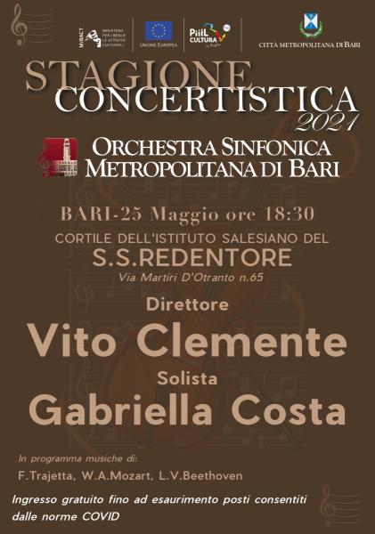 Proseguono I Concerti Dell’orchestra Sinfonica Metropolitana