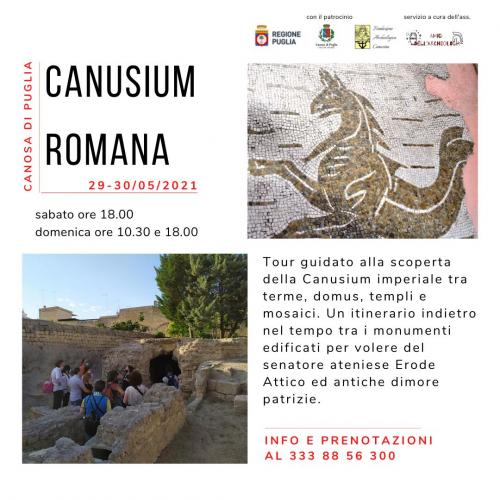 Canusium romana: tour tra terme, dimore patrizie e templi