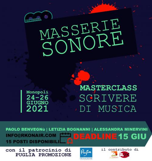 Masserie Sonore - Scrivere di Musica