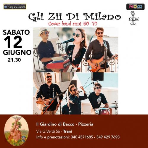 Gli Zii di Milano live a Trani