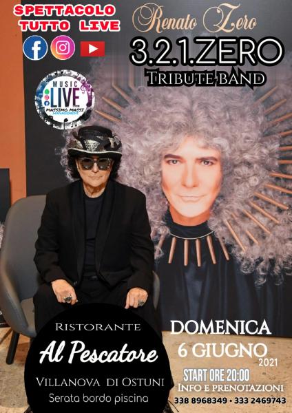 SPETTACOLO LIVE DEI 3.2.1.ZERO AL RISTORANTE " AL PESCATORE "  VILLANOVA DI OSTUNI