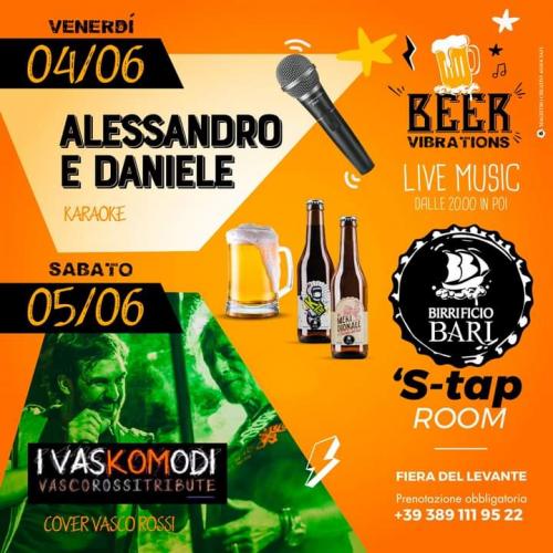 Vaskomodi live in the beer garden
