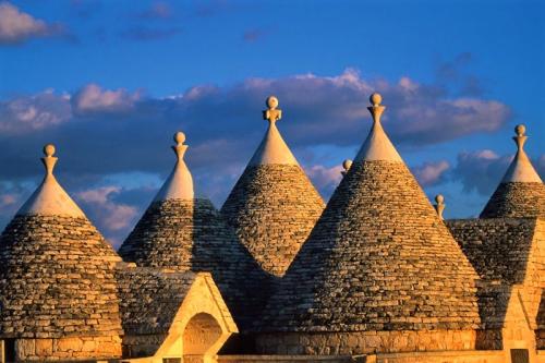Alberobello al Tramonto