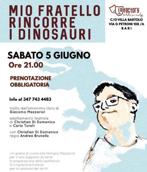 MIO FRATELLO RINCORRE I DINOSAURI
