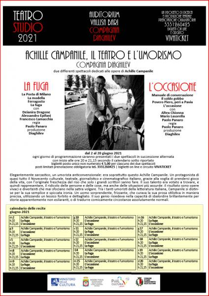 Achille Campanile,  il teatro e l’umorismo
