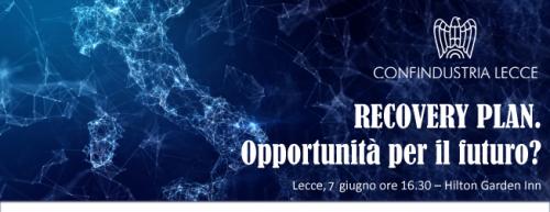 Recovery Plan. Opportunità per il Futuro?