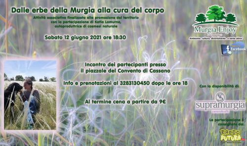 Dalle erbe della Murgia alla cura del corpo