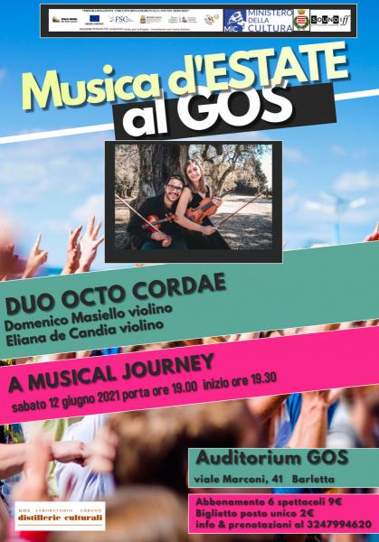 Concerto A Musical Journey con il Duo Octo Cordae