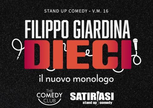 Filippo Giardina - “DIECI” - Il Nuovo Show