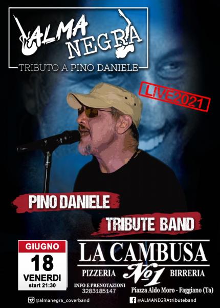 Almanegra Pino Daniele Tribute Band a LA CAMBUSA