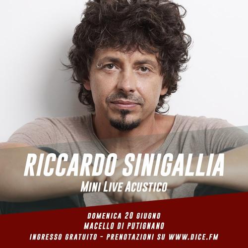 Riccardo Sinigallia - mini live acustico