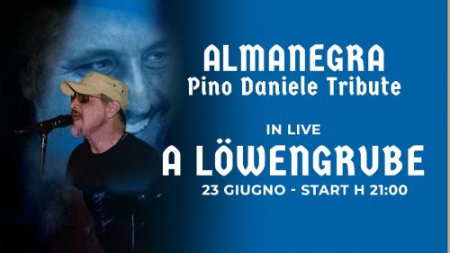 Almanegra Pino Daniele Tribute Band a LOWENGRUBE
