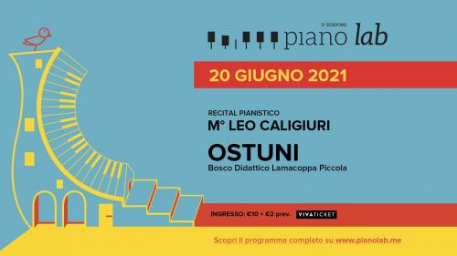 Recital pianistico M° Leo Caligiuri | Piano Lab 2021