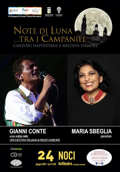 NOTE DI LUNA...TRA I CAMPANILI, Canzoni napoletane e melodie d'amore