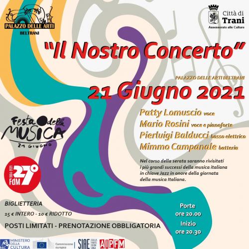 Festa delle Musica 2021 - Il nostro concerto