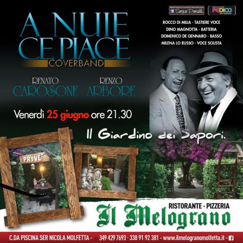A Nuie ce piace omaggio a Renato Carosone e Renzo Arbore a Molfetta