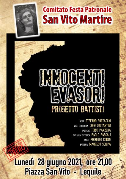 INNOCENTI EVASORI Progetto Battisti - In Concerto